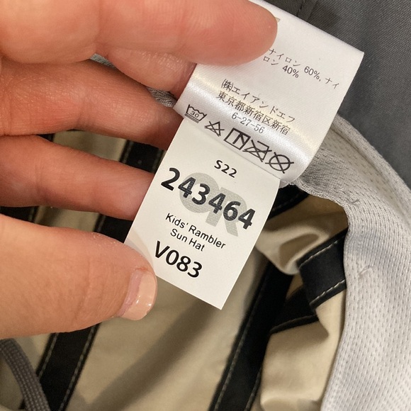 Outdoor Research Hat Kids Medium Khaki Gray Rambler Sun Sombrero UPF 50 - Picture 12 of 12